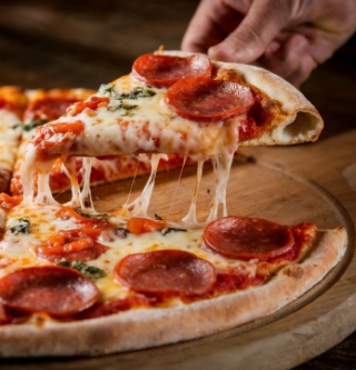 Kolaż zdjęć z jedzeniem