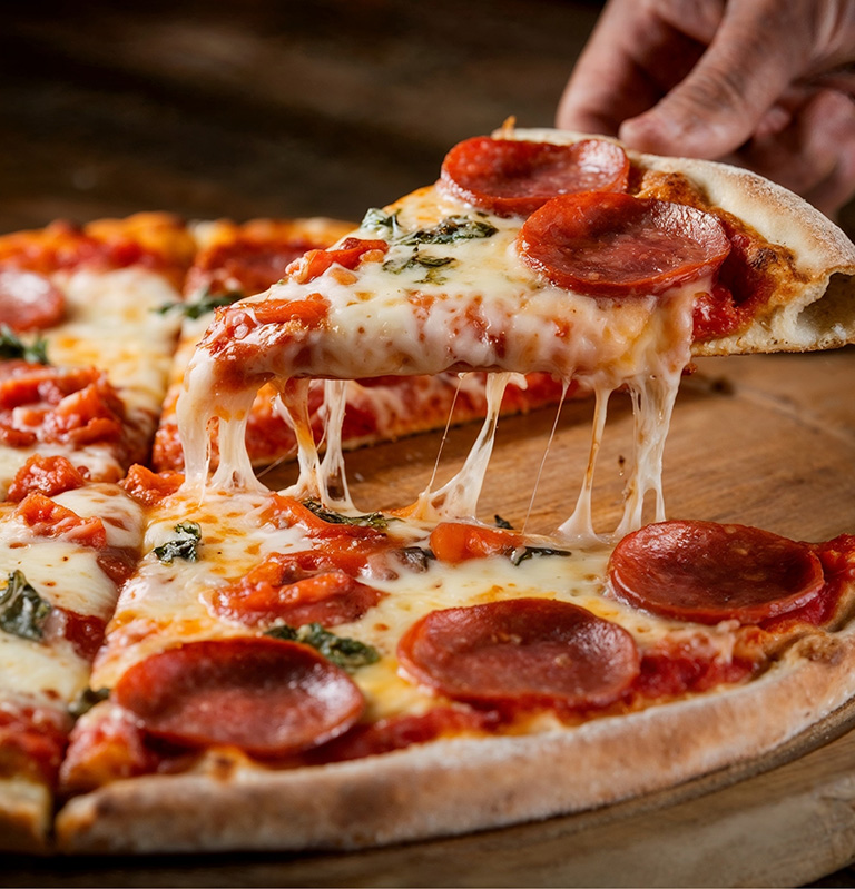 Kolaż zdjęć z jedzeniem